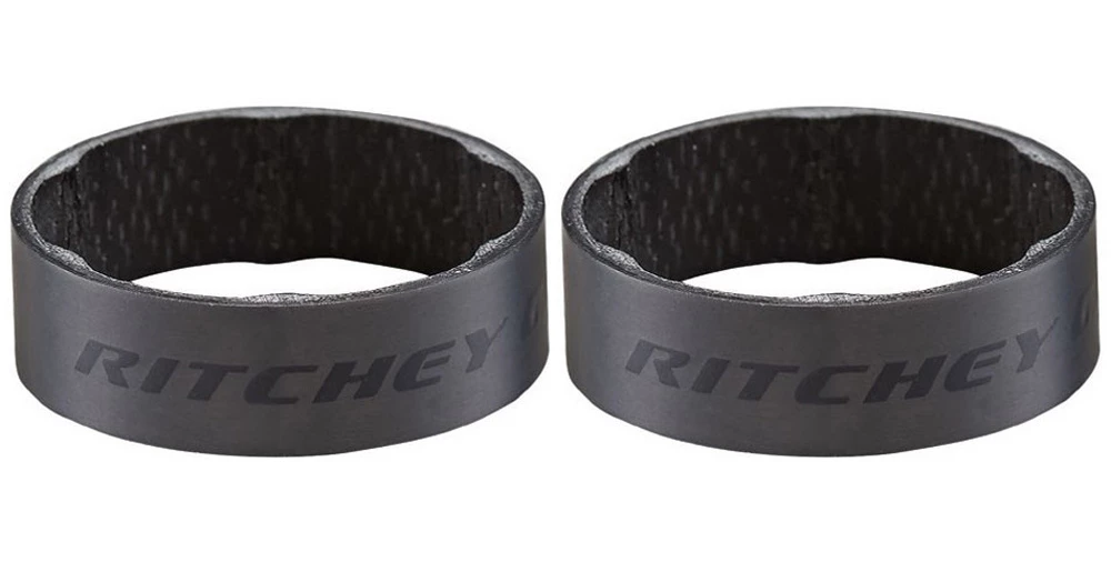 RITCHEY WCS Carbon Spacer 1 1/8" Mat UD 10mm (2 Pcs)
