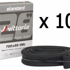 Vittoria Standard 700x20/28C SV Tube 48mm (10 Pièces)