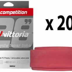 Vittoria Chambre à Air Competition Latex 19/23-622 48mm (20 Pièces)