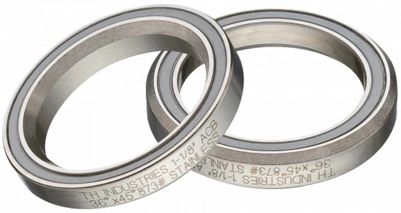 FSA TH-873S ACB 36° X 45° Dual Seal MR054S Roulements Pour Pivot De Fourche 1 1/8"