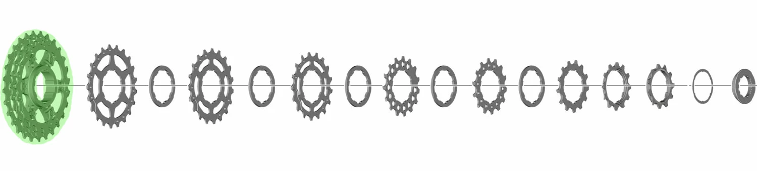 Shimano Unité De Rayage Pour CS-R7000/CS-5800 – Image 4