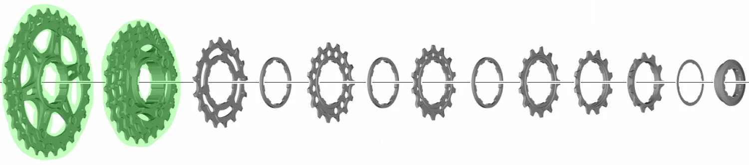 Shimano Unité De Rayage Pour CS-R9100/CS-9000 – Image 6