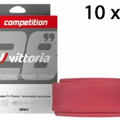 Vittoria Chambre à Air Competition Latex 30/38-622 48mm (10 Pièces)