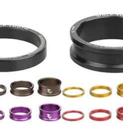 Wolf Tooth Components Entretoises Jeu De Direction 4 Pces 3/5/10/15 Mm